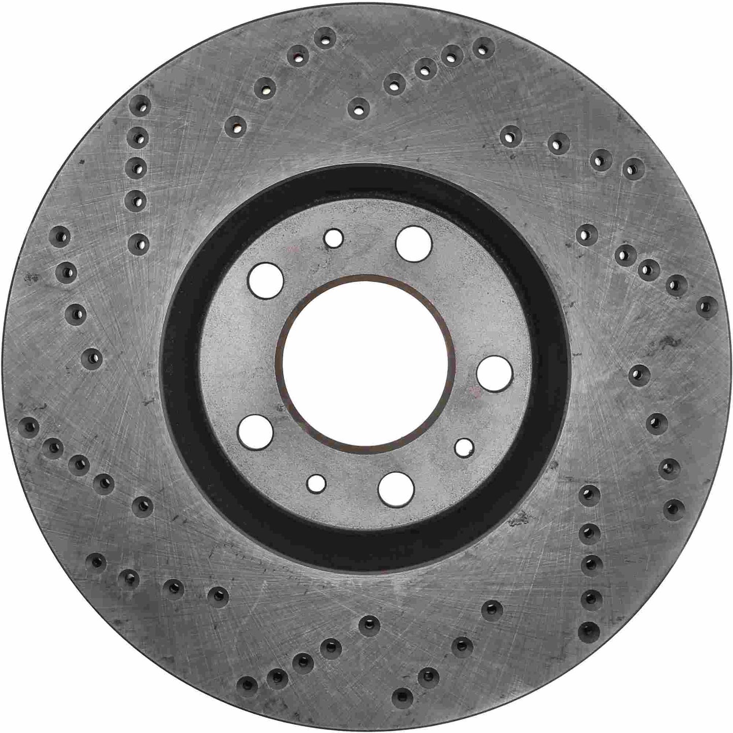 StopTech Sport Cryo Cross Drilled Brake Rotor; Front Left