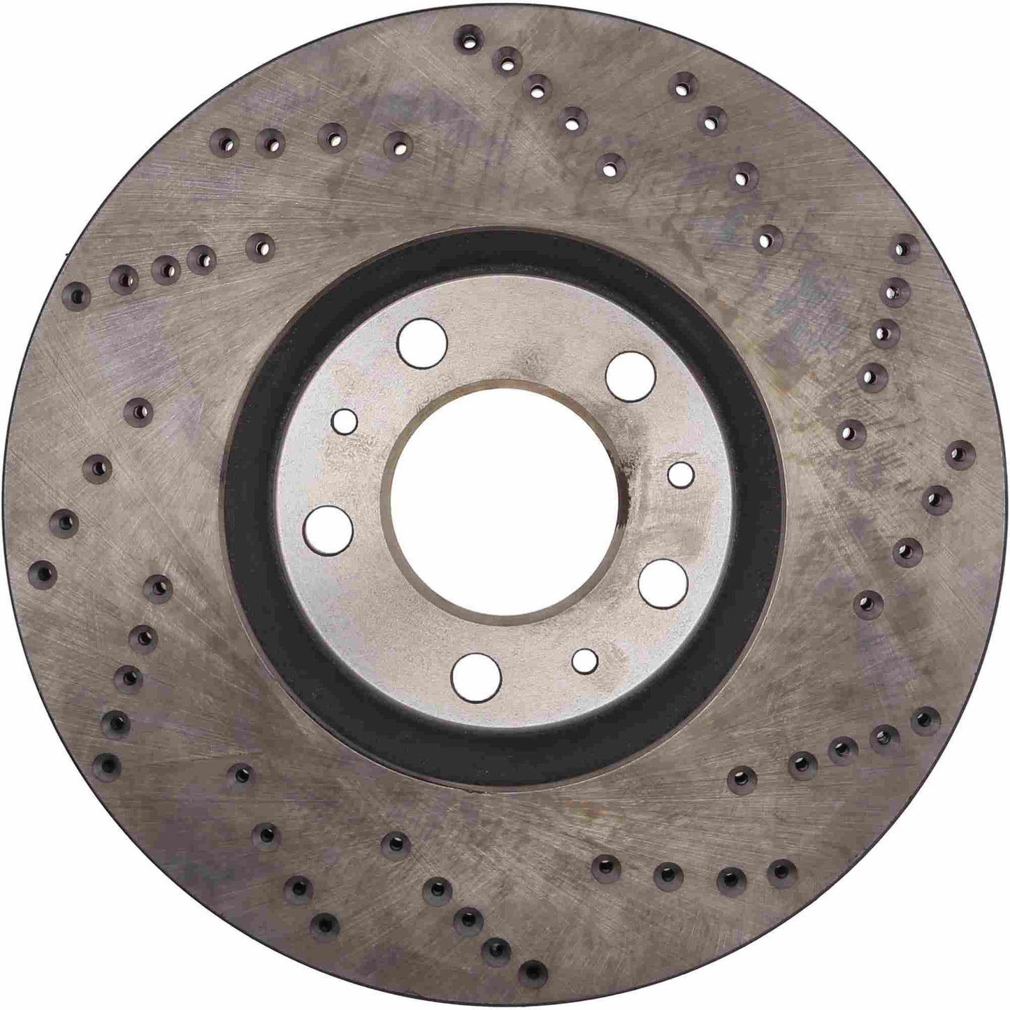 StopTech Sport Cryo Cross Drilled Brake Rotor; Front Right
