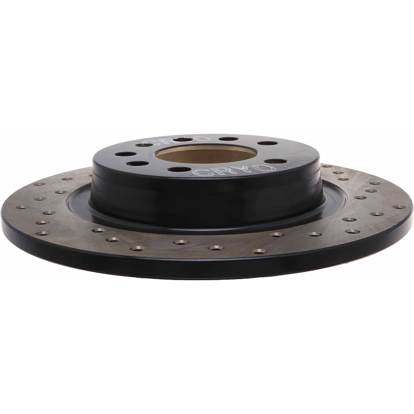 StopTech Sport Cryo Cross Drilled Brake Rotor; Rear Left