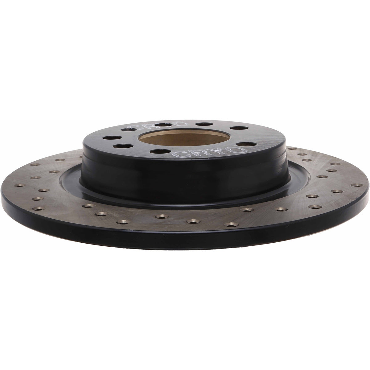 StopTech Sport Cryo Cross Drilled Brake Rotor; Rear Left