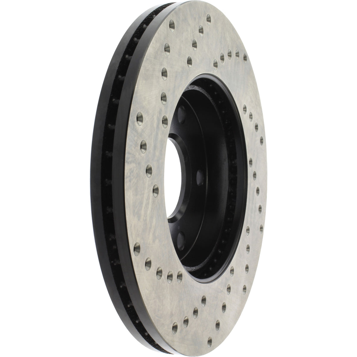 StopTech Sport Cryo Cross Drilled Brake Rotor; Front Left