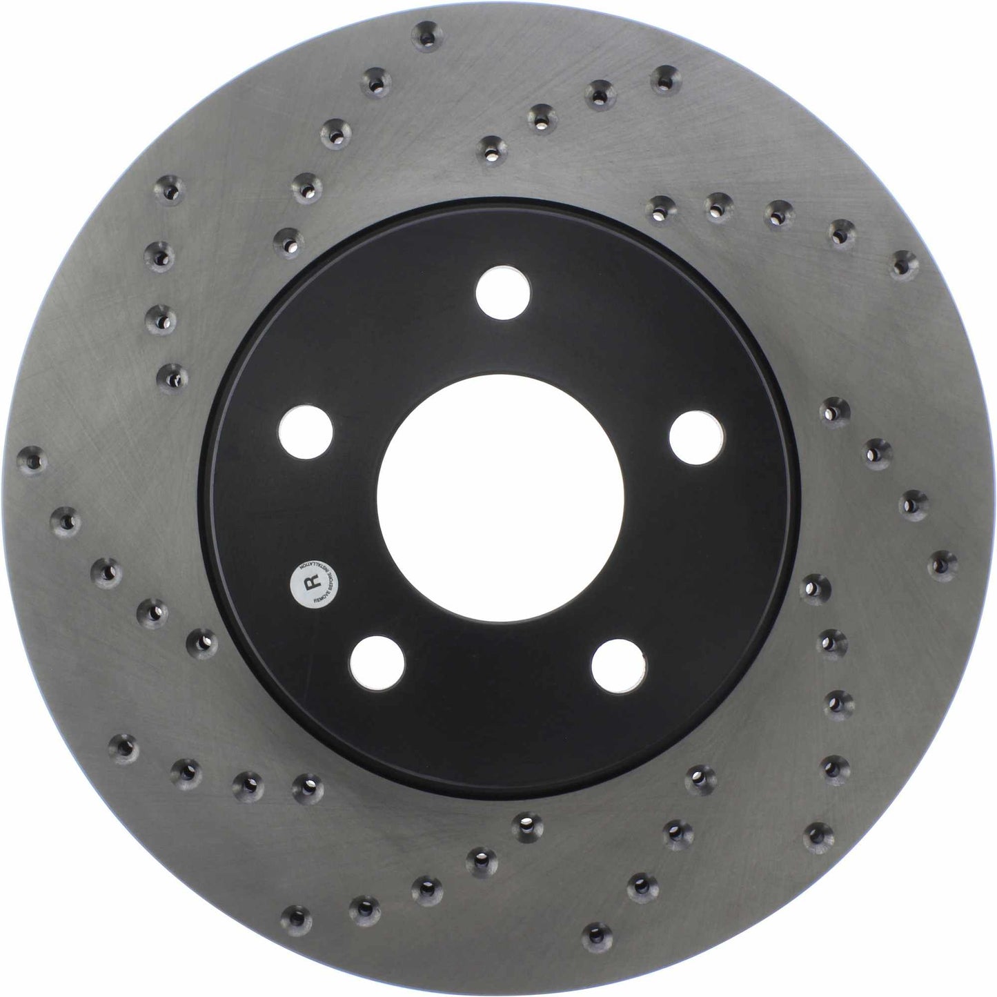 StopTech Sport Cryo Cross Drilled Brake Rotor; Front Right