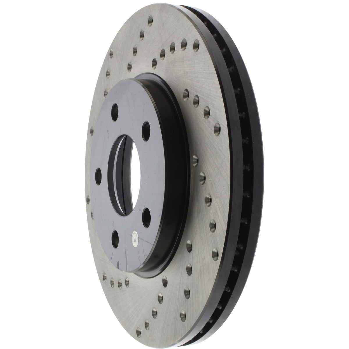 StopTech Sport Cryo Cross Drilled Brake Rotor; Front Right