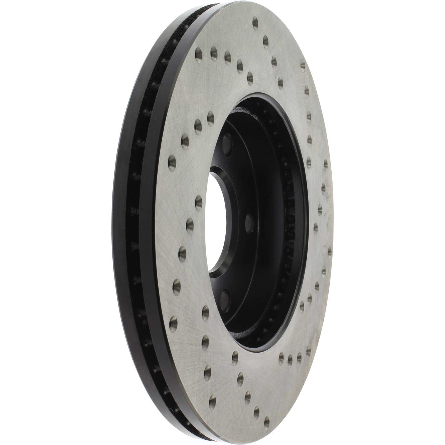 StopTech Sport Cryo Cross Drilled Brake Rotor; Front Right