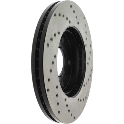 StopTech Sport Cryo Cross Drilled Brake Rotor; Front Right