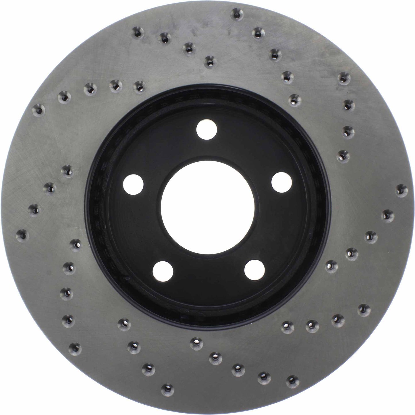StopTech Sport Cross Drilled Brake Rotor; Front Right