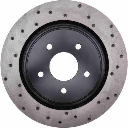 StopTech Sport Cross Drilled Brake Rotor Rear Left 128.62096L
