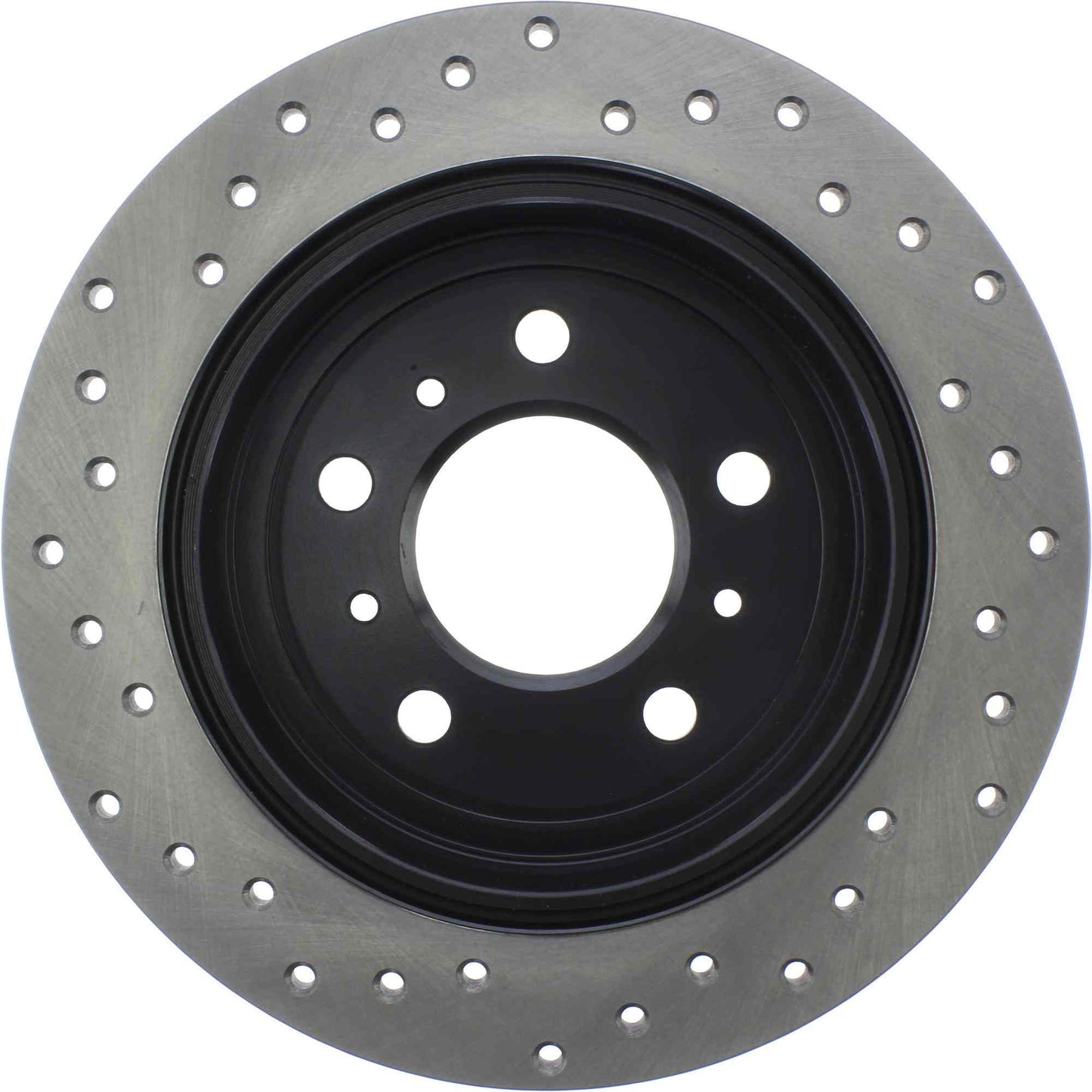 StopTech Sport Cryo Cross Drilled Brake Rotor; Rear Left