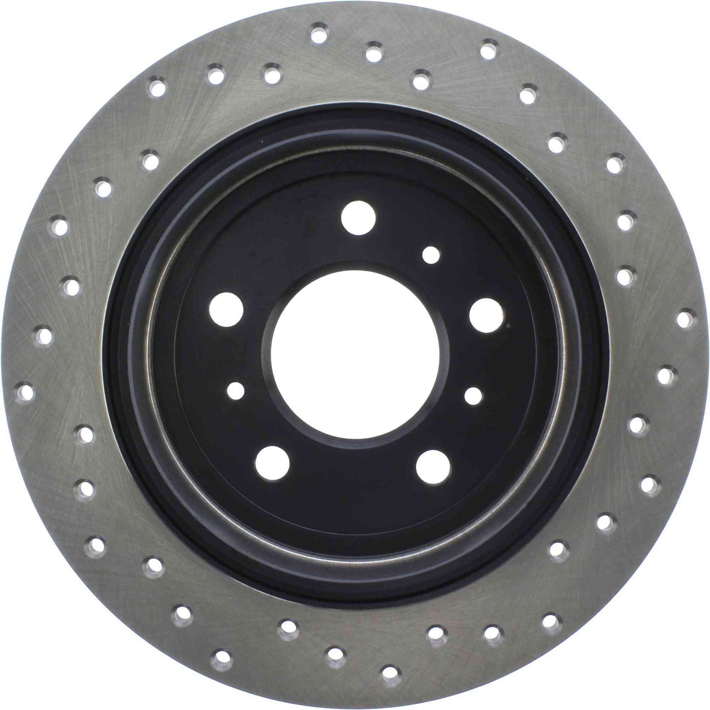 StopTech Sport Cryo Cross Drilled Brake Rotor; Rear Right