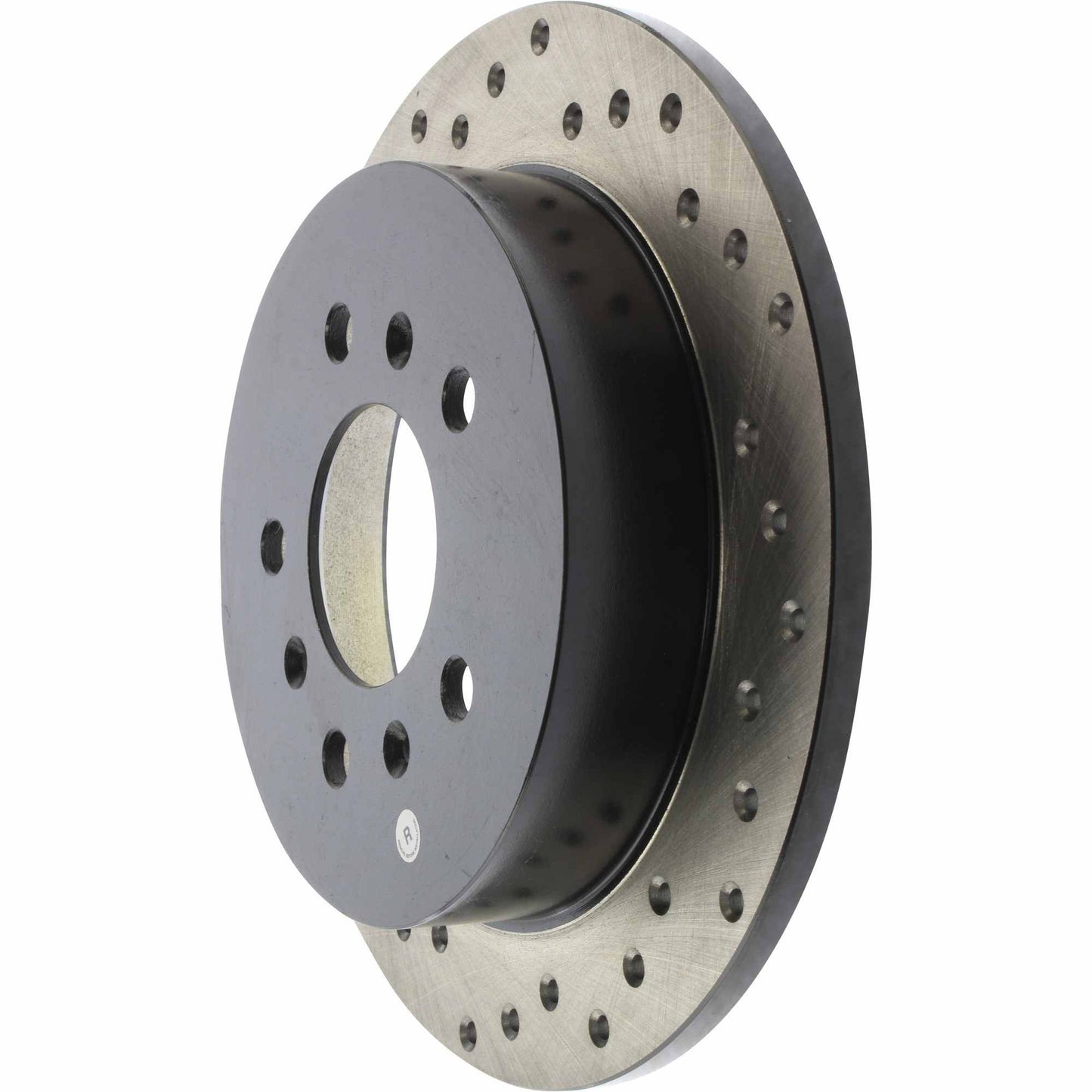 StopTech Sport Cryo Cross Drilled Brake Rotor; Rear Right