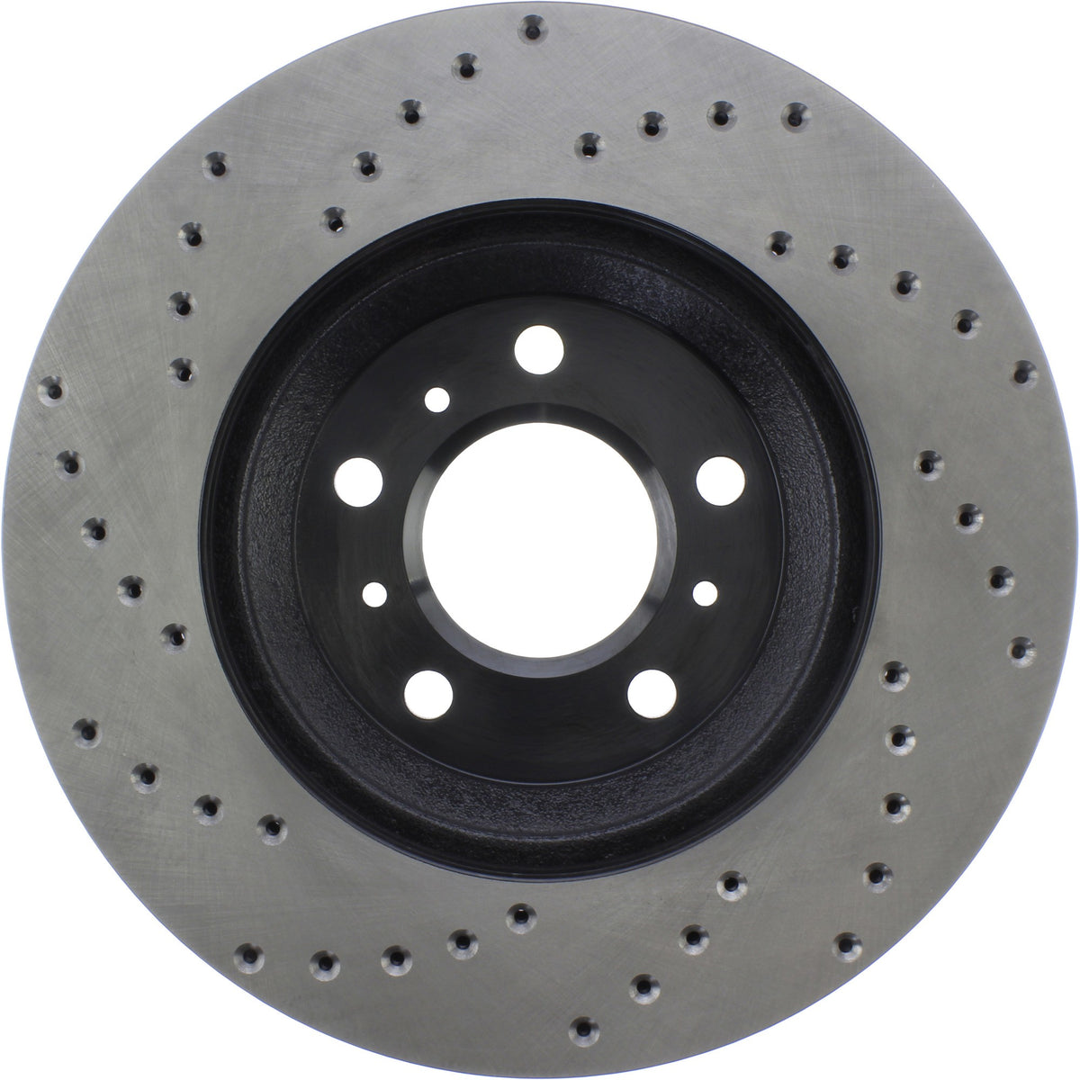 StopTech Sport Cryo Cross Drilled Brake Rotor; Front Left