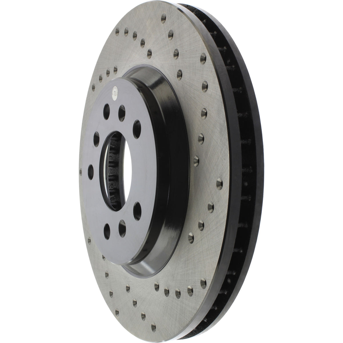 StopTech Sport Cryo Cross Drilled Brake Rotor; Front Left