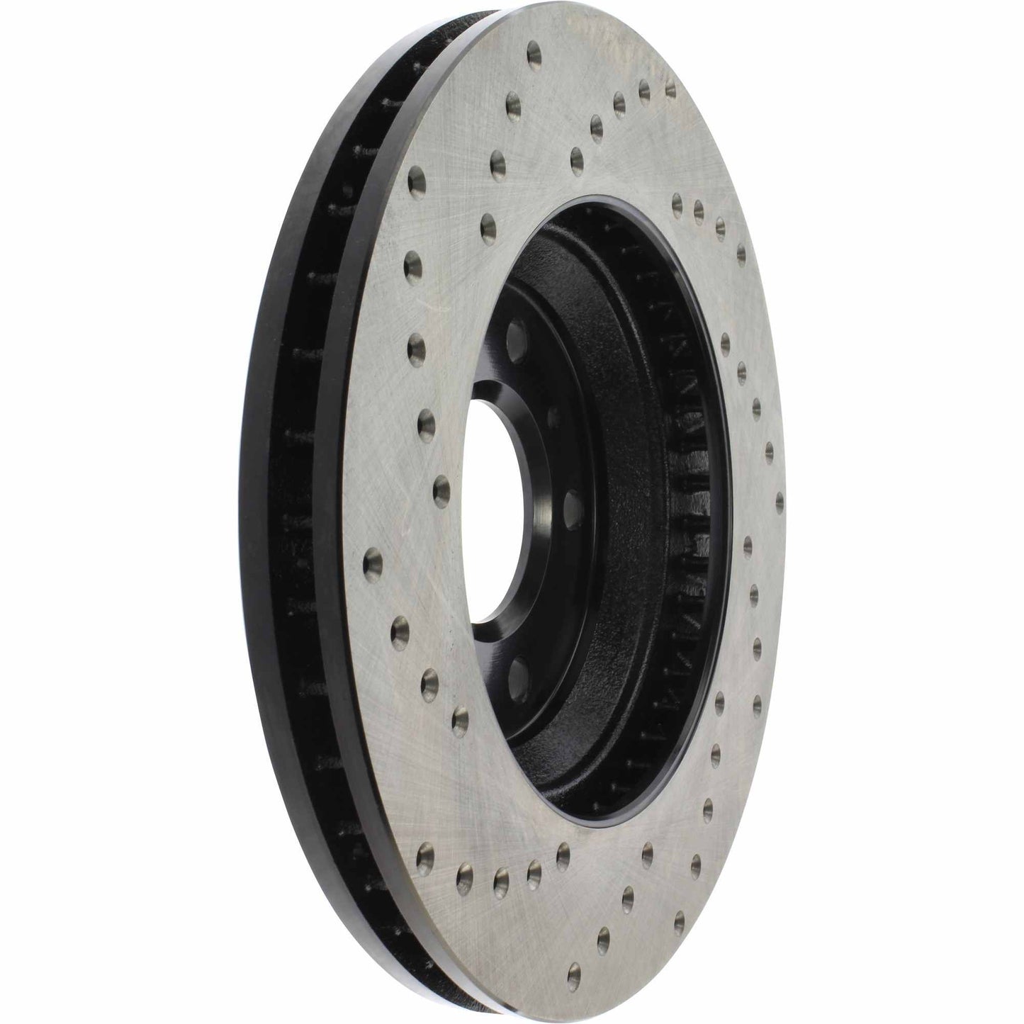 StopTech Sport Cryo Cross Drilled Brake Rotor; Front Left