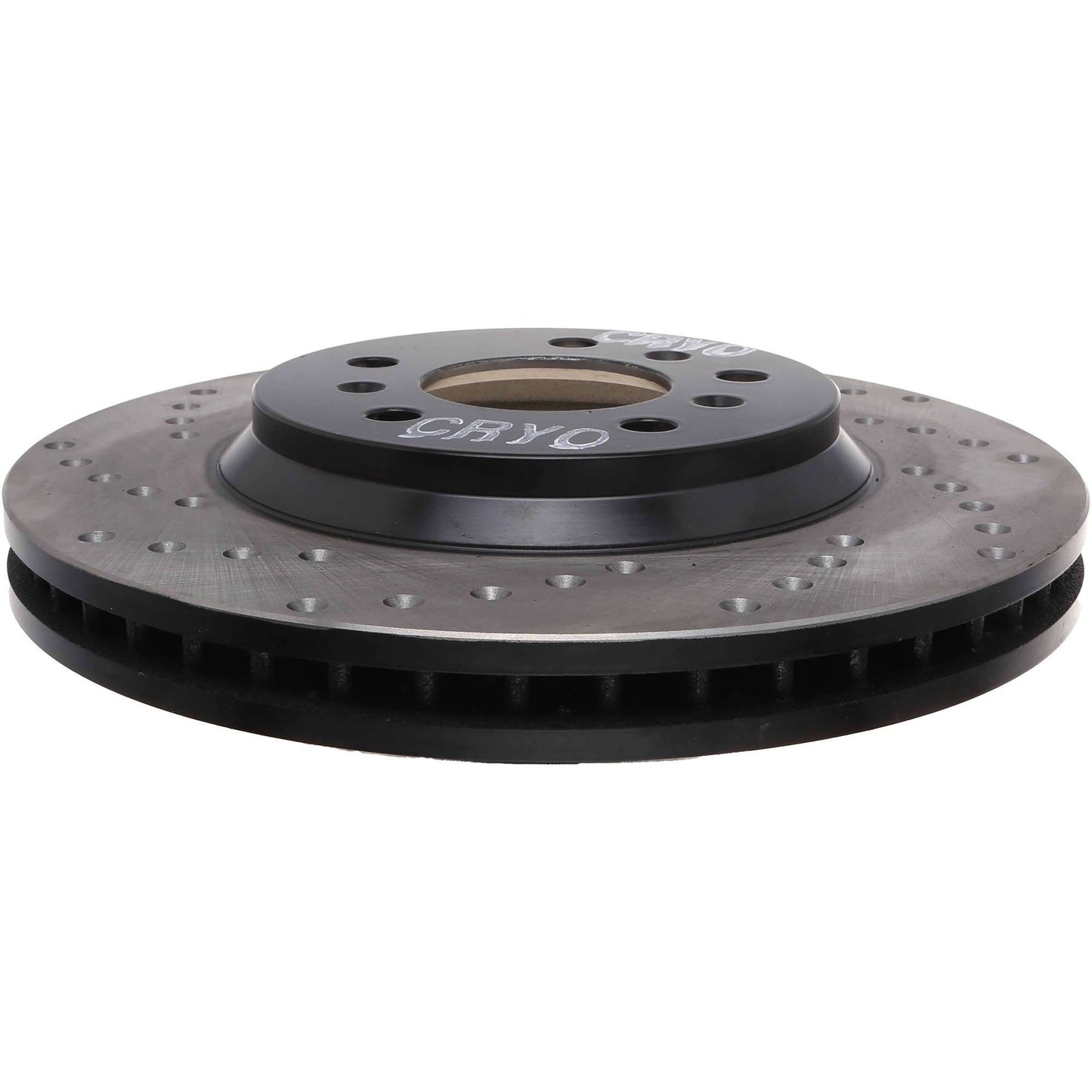 StopTech Sport Cryo Cross Drilled Brake Rotor; Front Right