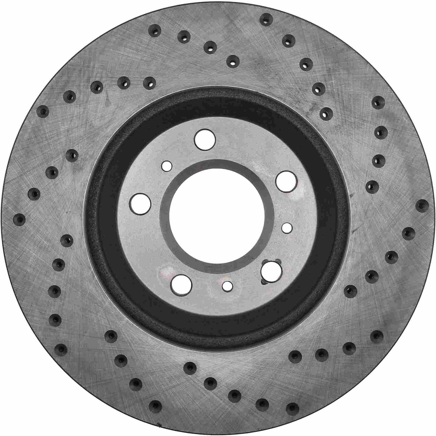StopTech Sport Cryo Cross Drilled Brake Rotor; Front Right