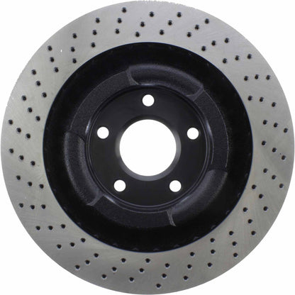 Centric Parts Disc Brake Rotor Premium OE Style Drilled with Electrocoating finish 128.62102