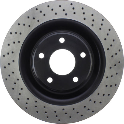 Centric Parts Disc Brake Rotor Premium OE Style Drilled with Electrocoating finish 128.62102