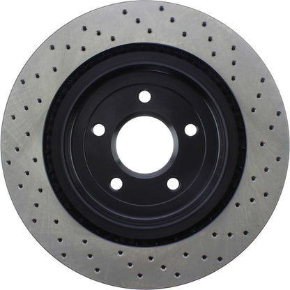 Centric Parts Disc Brake Rotor Premium OE Style Drilled with Electrocoating finish 128.62103