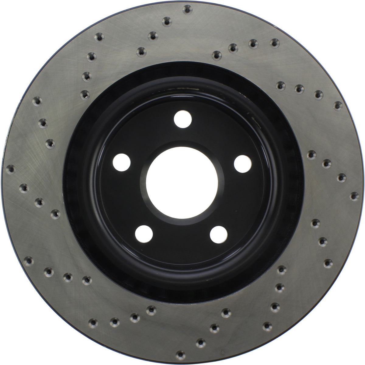 StopTech Sport Cryo Cross Drilled Brake Rotor; Front Left