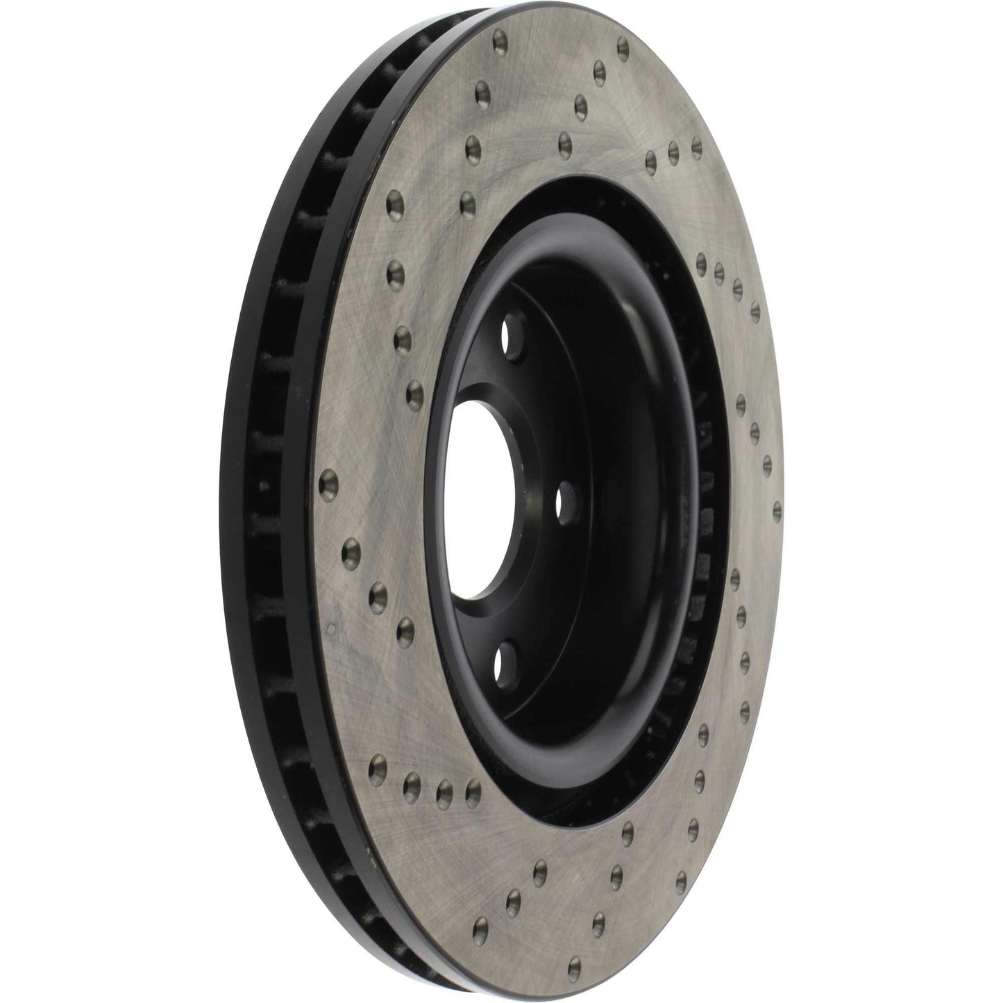 StopTech Sport Cryo Cross Drilled Brake Rotor; Front Left