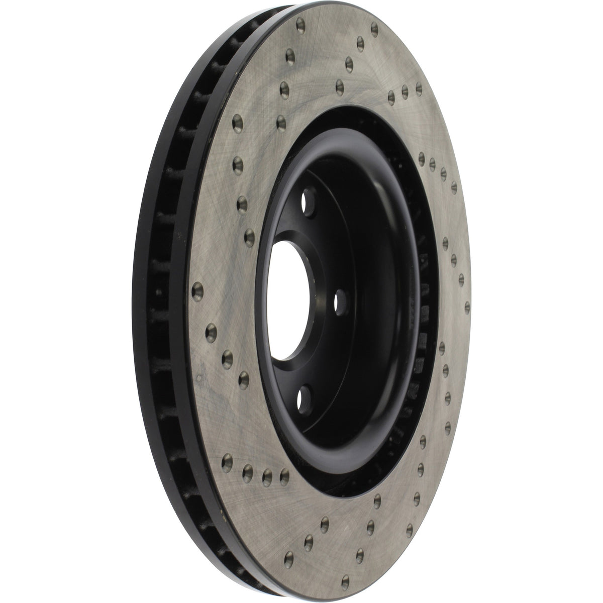 StopTech Sport Cryo Cross Drilled Brake Rotor; Front Left