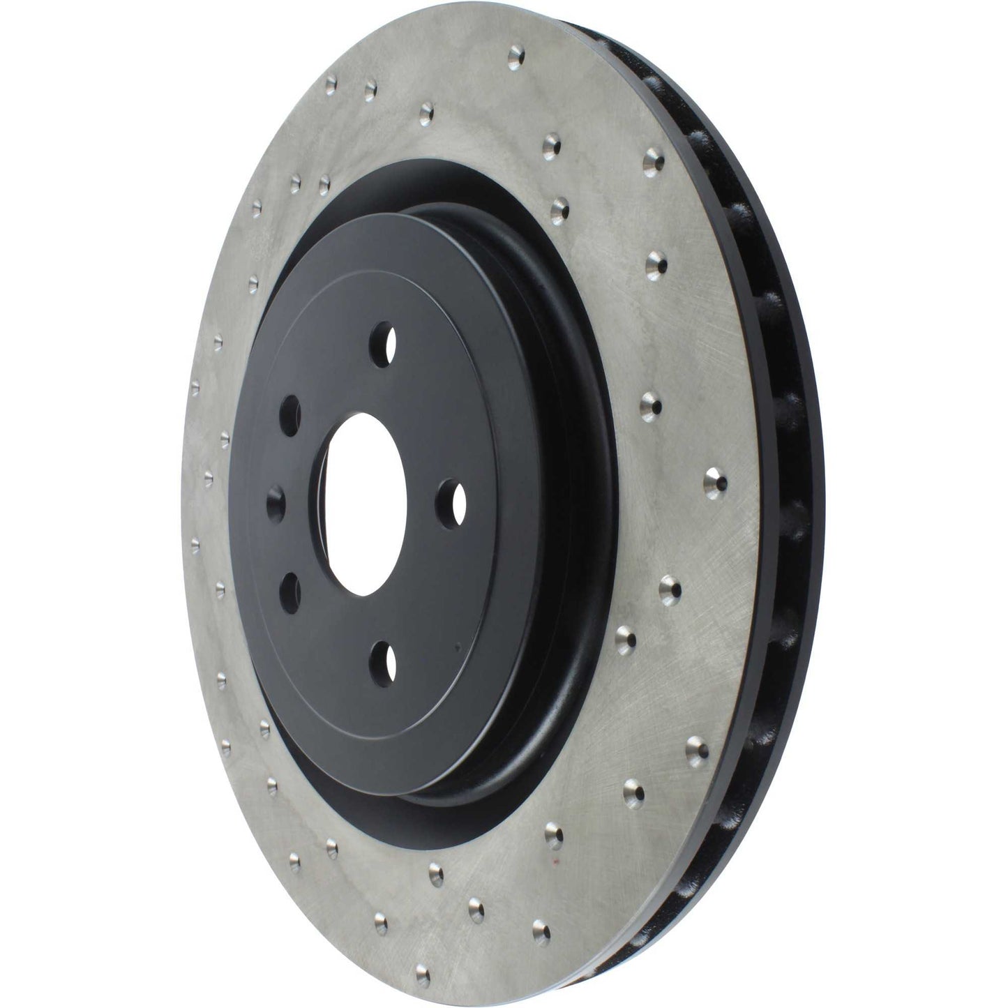 StopTech Sport Cryo Cross Drilled Brake Rotor; Rear Left