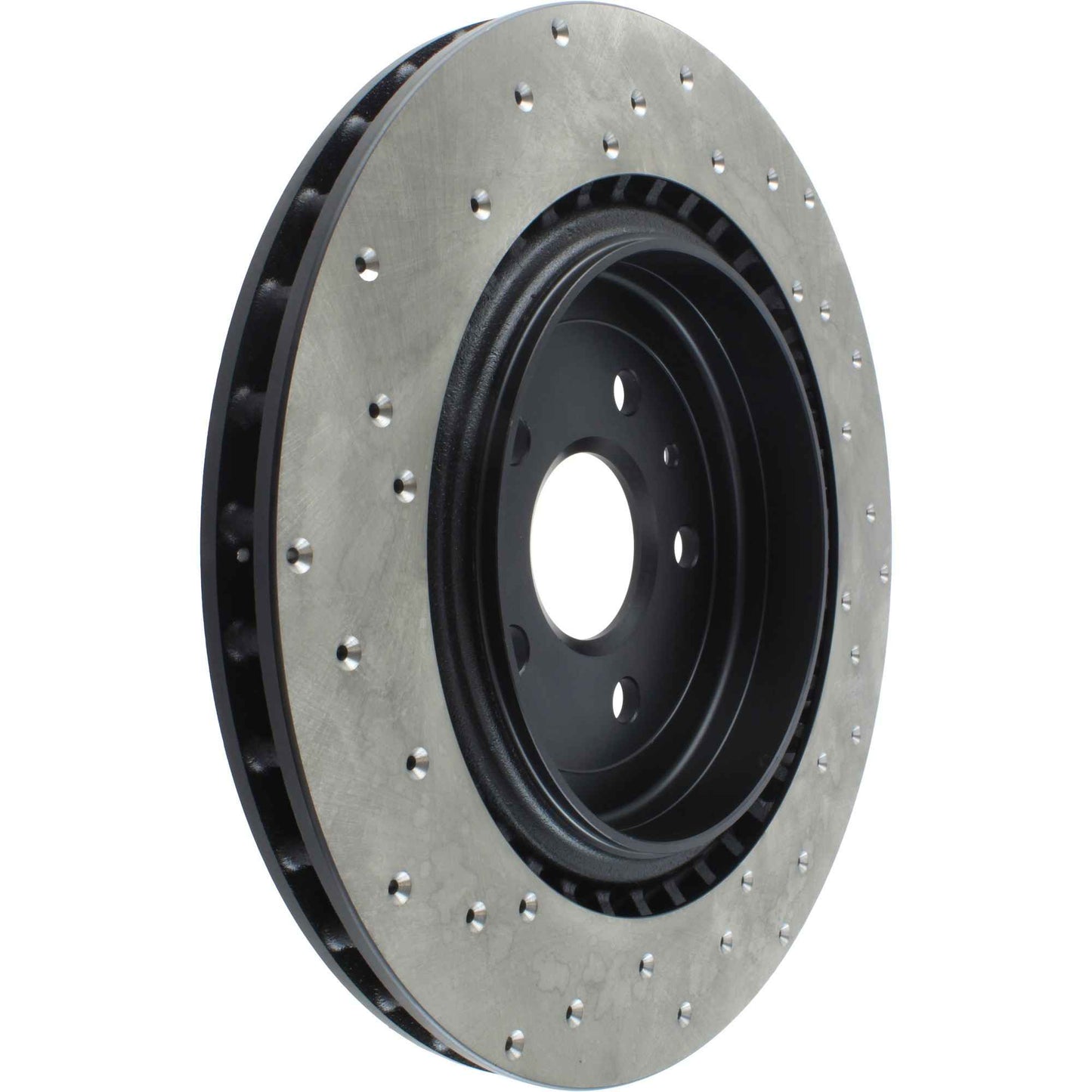 StopTech Sport Cryo Cross Drilled Brake Rotor; Rear Left
