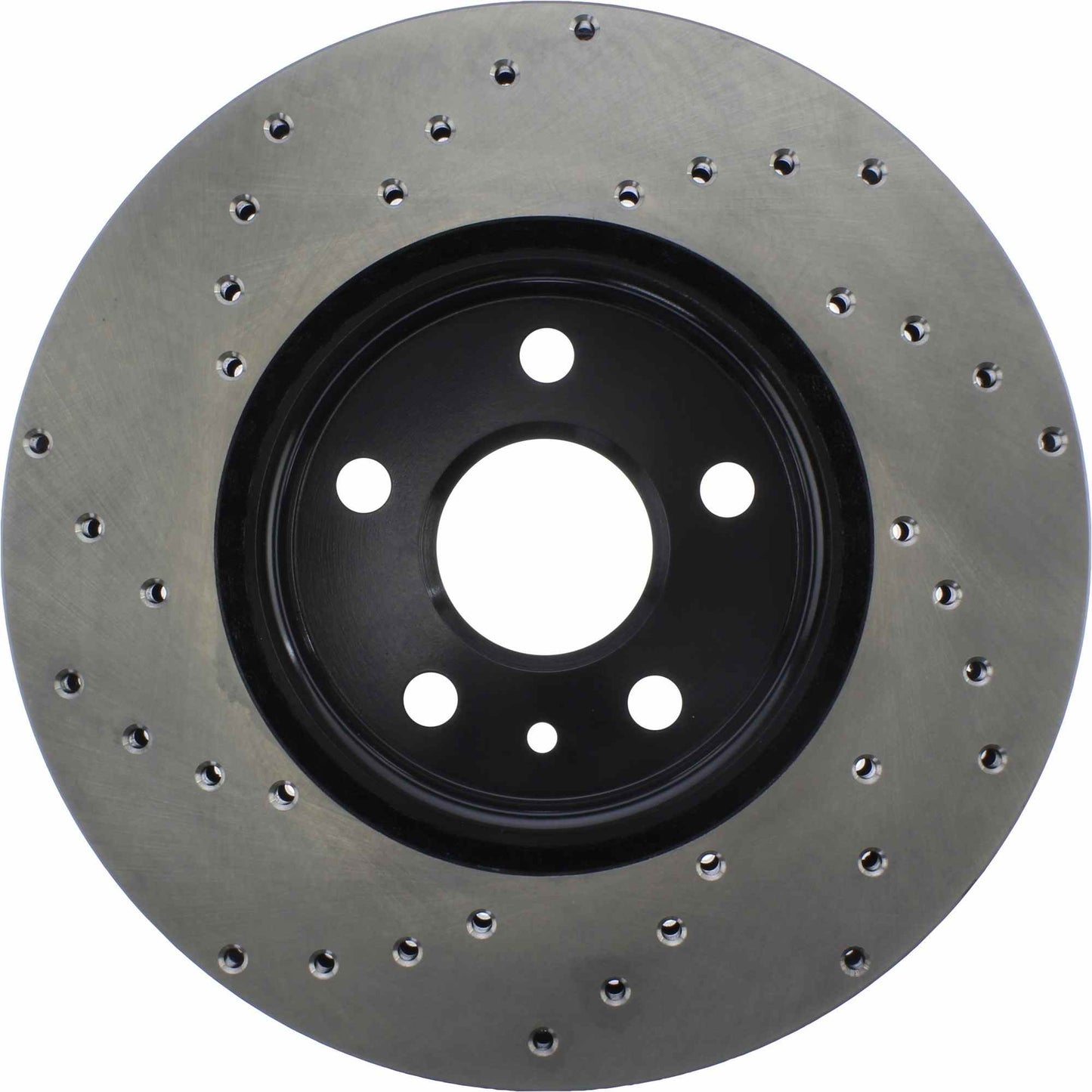 StopTech Sport Cryo Cross Drilled Brake Rotor; Front Left