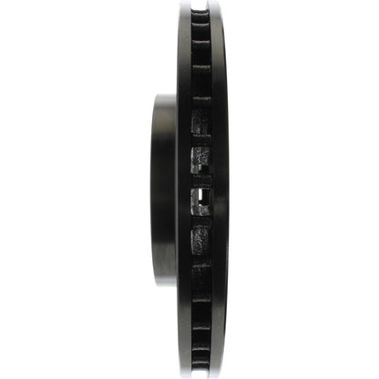 StopTech Sport Cross Drilled Brake Rotor; Front Left