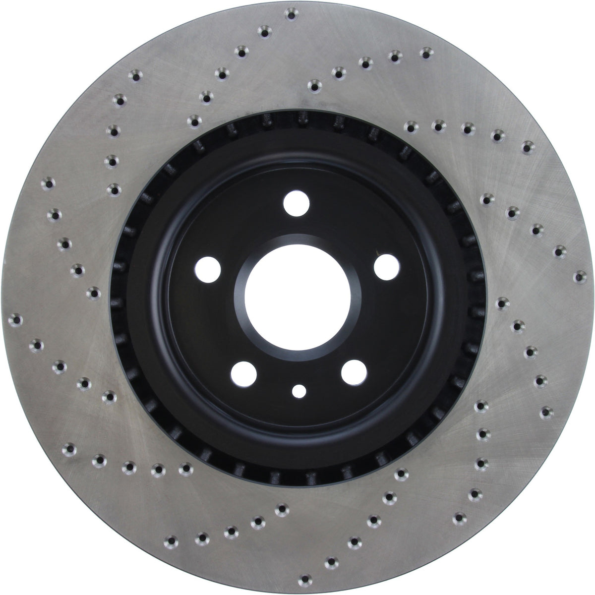 StopTech Sport Cryo Cross Drilled Brake Rotor; Front Left