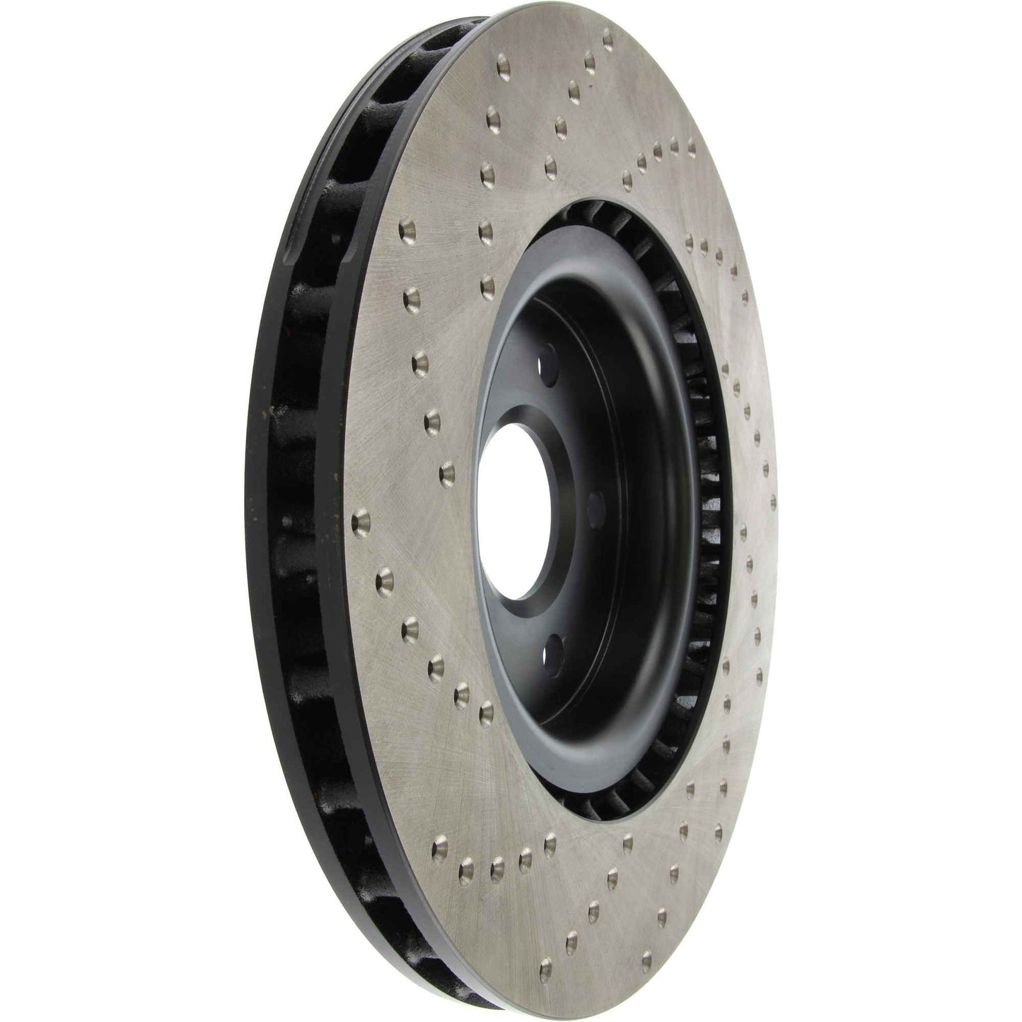 StopTech Sport Cryo Cross Drilled Brake Rotor; Front Left