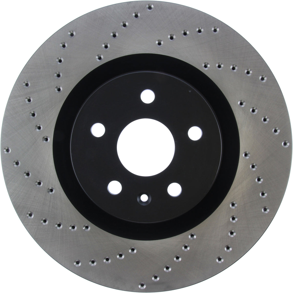 StopTech Sport Cryo Cross Drilled Brake Rotor; Front Right