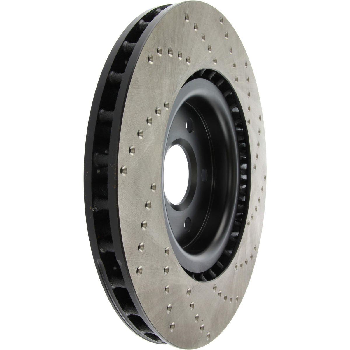 StopTech Sport Cryo Cross Drilled Brake Rotor; Front Right