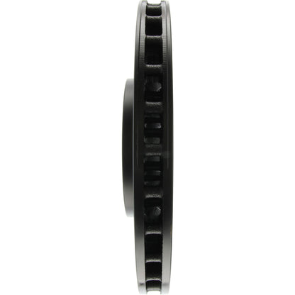 StopTech Sport Cross Drilled Brake Rotor; Front Left