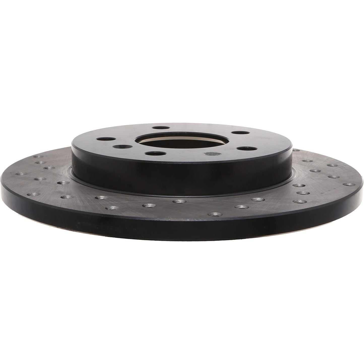 StopTech Sport Cross Drilled Brake Rotor; Rear Right