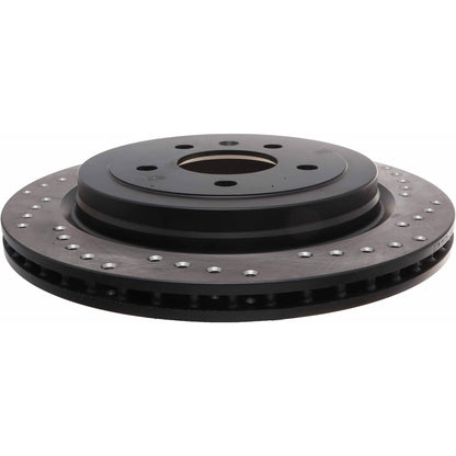 StopTech Sport Cross Drilled Brake Rotor - Front Right 128.62135L