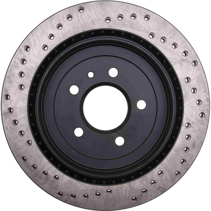 StopTech Sport Cross Drilled Brake Rotor - Front Right 128.62135L
