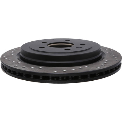 StopTech Sport Cross Drilled Brake Rotor - Front Right 128.62135R