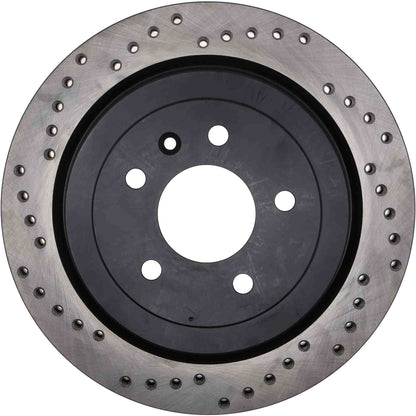 StopTech Sport Cross Drilled Brake Rotor - Front Right 128.62135R