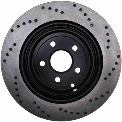 StopTech Sport Cross Drilled Brake Rotor - Rear Left 128.62147R