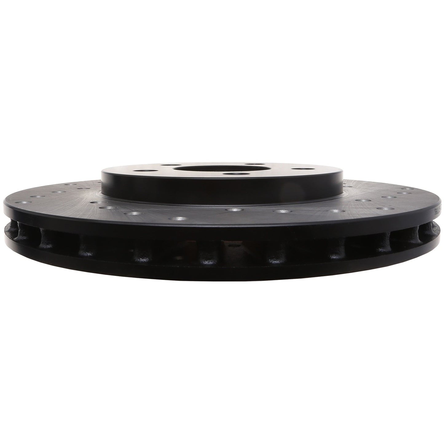 StopTech Sport Cross Drilled Brake Rotor; Front Left