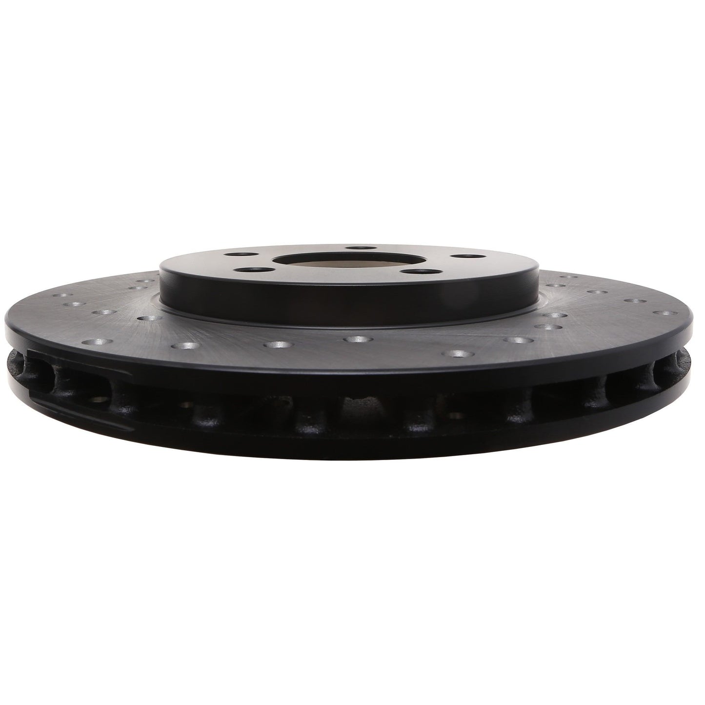 StopTech Sport Cross Drilled Brake Rotor; Front Right
