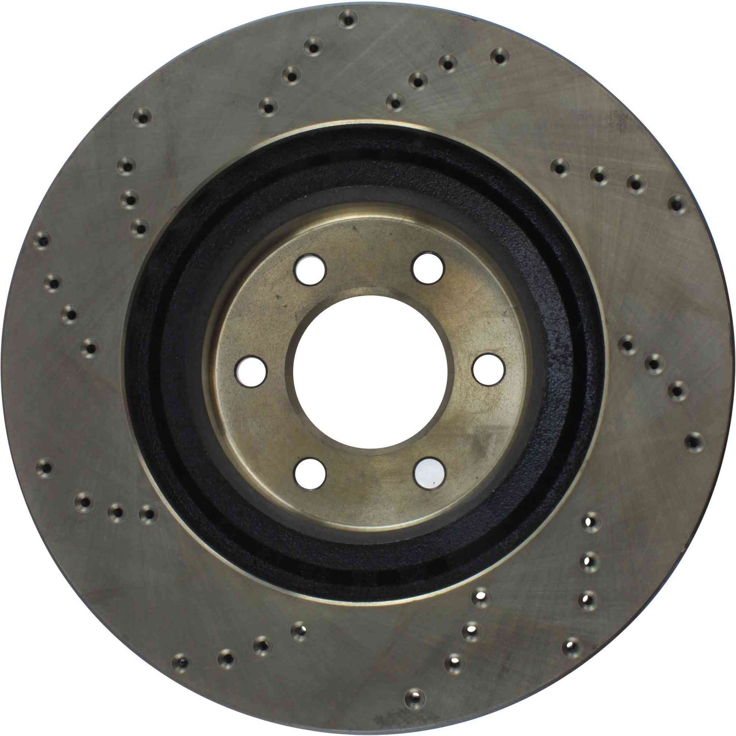 StopTech 92-02 Dodge Viper Drilled Front Left Cryo Rotor 128.63036CL