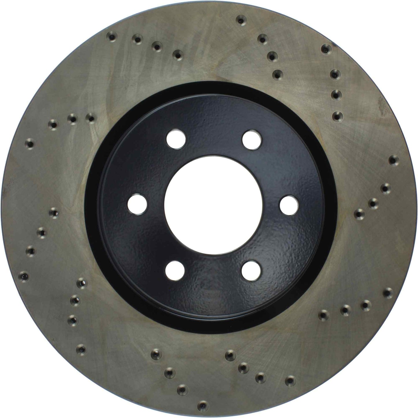 StopTech 92-02 Dodge Viper Drilled Front Left Cryo Rotor 128.63036CL