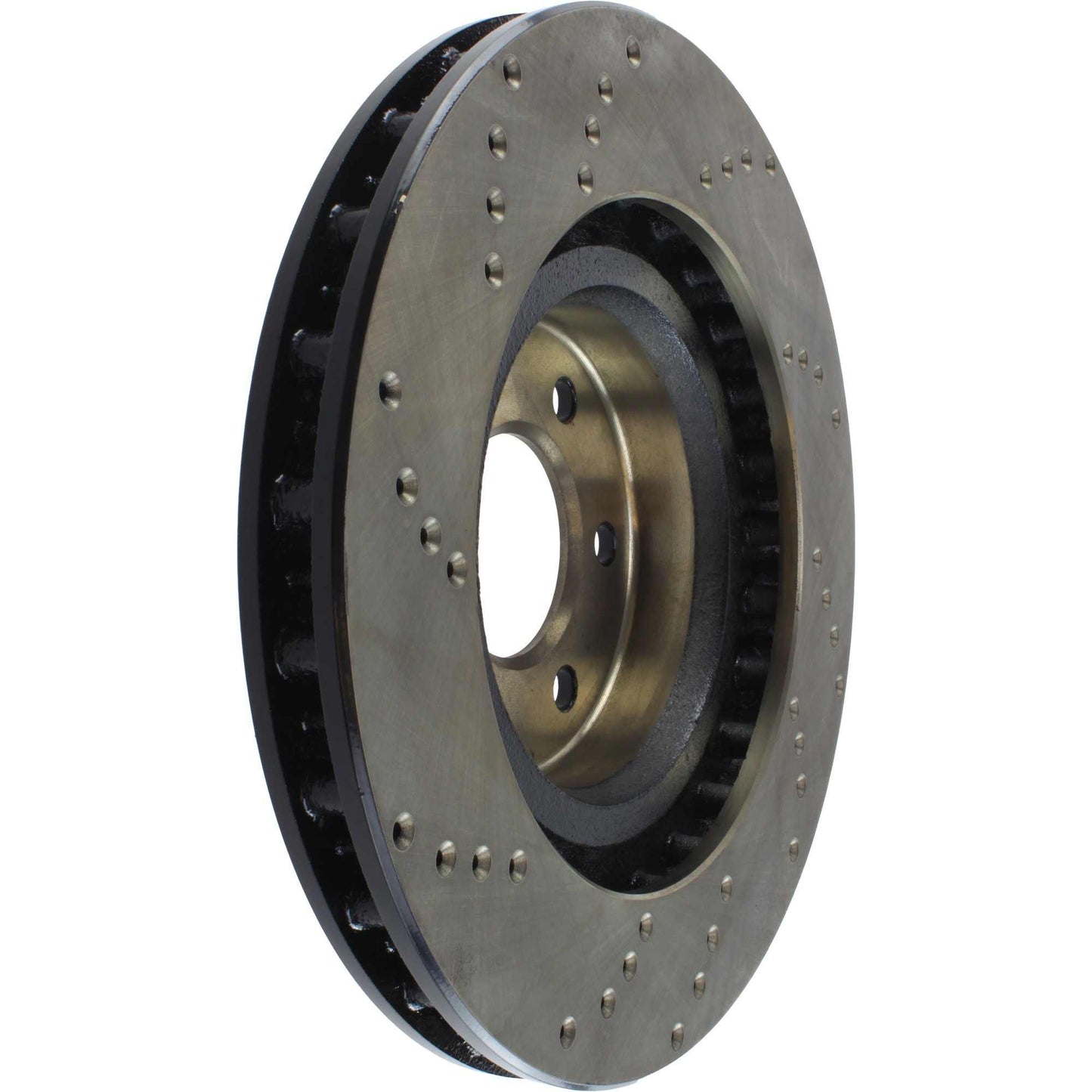 StopTech 92-02 Dodge Viper Drilled Front Left Cryo Rotor 128.63036CL