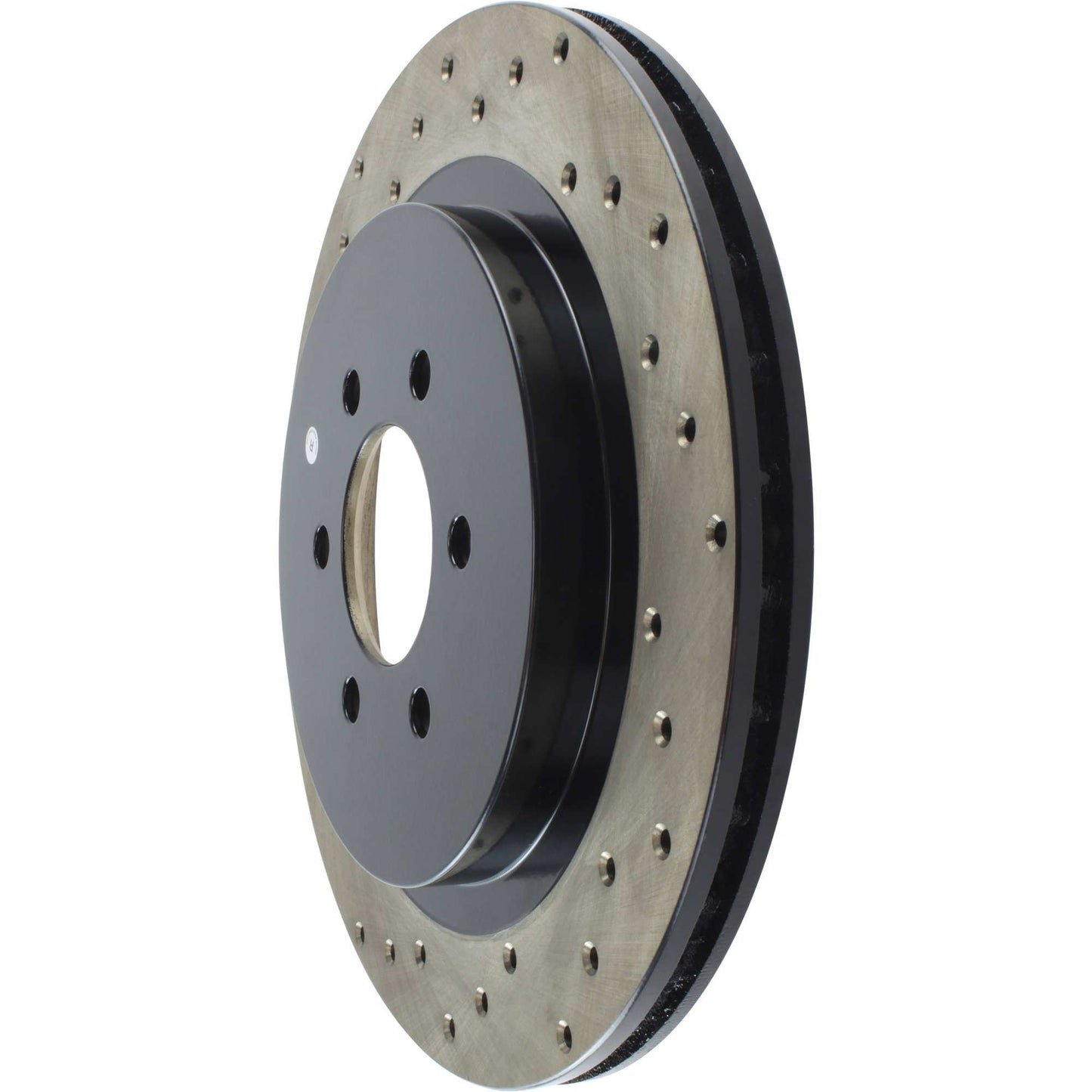 StopTech 92-02 Dodge Viper Drilled Rear Right Cryo Rotor 128.63037CR