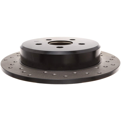 StopTech Sport Cryo Cross Drilled Brake Rotor; Rear Left
