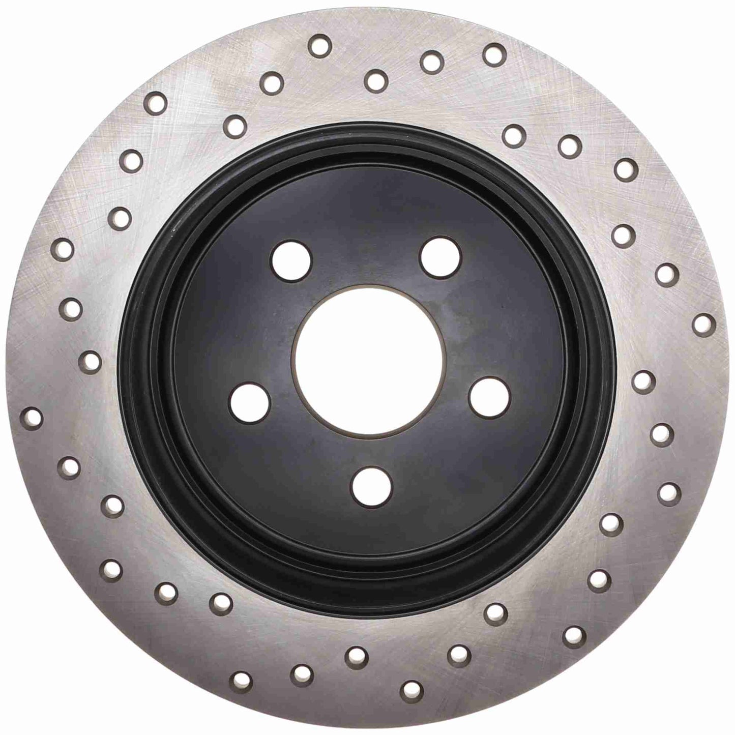 StopTech Sport Cryo Cross Drilled Brake Rotor; Rear Left