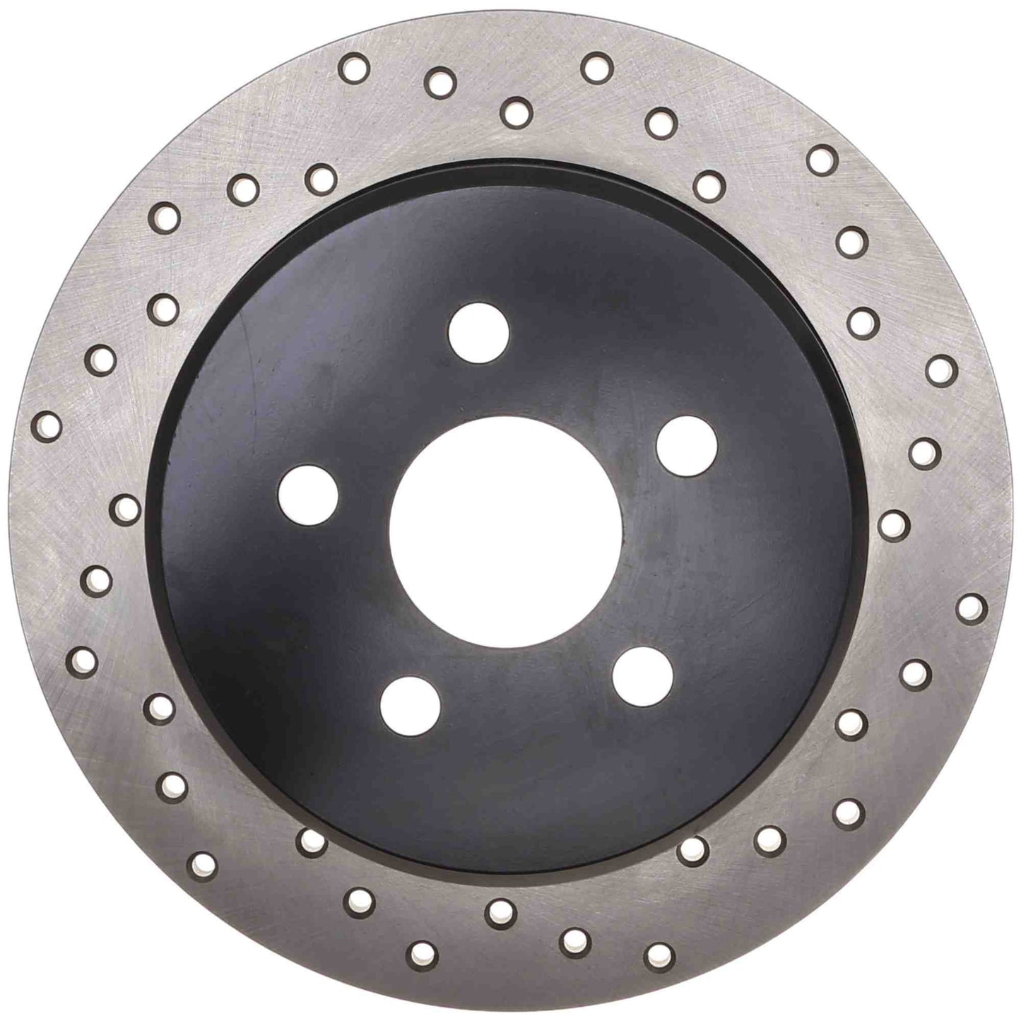StopTech Sport Cryo Cross Drilled Brake Rotor; Rear Left