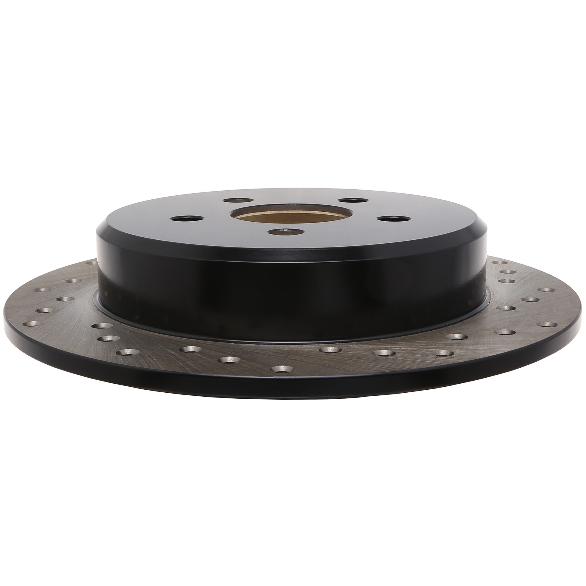 StopTech Sport Cross Drilled Brake Rotor; Rear Left